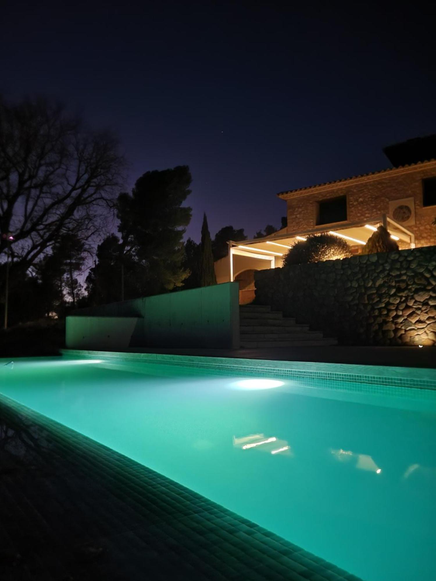 Casa Rural Masia Les Apieres El Pla de Manlleu Exterior foto